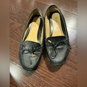 Michael kors black loafers 7